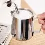 HULISEN 5oz/150ml Mini Milk Pitcher, Stainless Steel Espresso Pitcher Latte Frothing Pitcher HULISEN 5oz/150ml Mini Milk Pitcher, Stainless Steel Espresso Pitcher Latte Frothing Pitcher