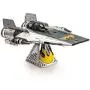 Fascinations Metal Earth Star Wars Rise of Skywalker Resistance A-Wing Fighter 3D Metal Model Kit