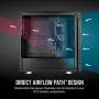 Corsair 275R Airflow Tempered Glass Mid-Tower Gaming Case, Black