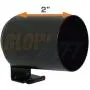GlowShift Universal Black Single Gauge Metal Dashboard Pod - Fits Any Make/Model - Mounts (1) 2-1/16'' (52mm) Gauge to Vehicles Dash GlowShift Universal Black Single Gauge Metal Dashboard Pod - Fits Any Make/Model - Mounts (1) 2-1/16'' (52mm) Gauge to Vehicles Dash