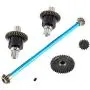 T-Power WLtoys A959 Upgrade Parts Aluminum Metal for 1/18 Electric Remote Control RC Car Fit A949 A969 A979 K929 Differential Gear