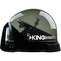 KING KOP4800 One Pro Premium Satellite TV Antenna - Works with Dish, DIRECTV, or Bell (Canada)