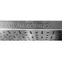Wall Control 30WRK400GVR 4-Feet Metal Pegboard Standard Tool Storage Kit with Galvanized Toolboard and Red Accessories