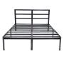 V&LX 14 inch Tall Heavy-Duty Steel Slats/1.0T Steel Frame/V1402/ Head Support/Bed Frame/Platform Bed (Queen)