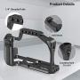 SmallRig Cage for Canon EOS M50 and M5 with Integrated Grip and Quick Release NATO Rail(Upgrade Version) 2168B SmallRig Cage for Canon EOS M50 and M5 with Integrated Grip and Quick Release NATO Rail(Upgrade Version) 2168B