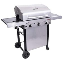 Char-Broil 463370719 Performance TRU-Infrared 3-Burner Cart Style Gas Grill, Stainless Steel