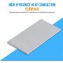 12.8 W/mK Silicone Thermal Pad for Heatsink GPU CPU RAM SSD LED Cooler IC Chipset Cooling（85x45x1.5mm）