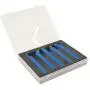Erie Tools 5 Piece Cutting Set 5/16'' Tungsten Carbide Tips for Mini Metal Lathe