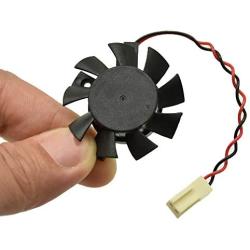 Artidux 5V 2Wire 2Pin Replacement fan for DaHua DVR/HDCVI Camera Fan DVR Motherboard Fan DAHUA Heatsink Cooling Fan