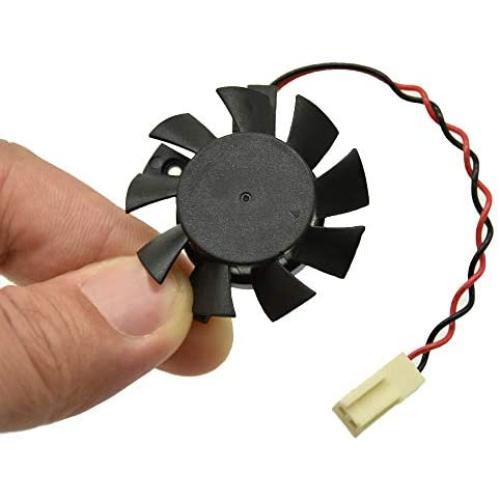Artidux 5V 2Wire 2Pin Replacement fan for DaHua DVR/HDCVI Camera Fan DVR Motherboard Fan DAHUA Heatsink Cooling Fan