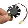 Artidux 5V 2Wire 2Pin Replacement fan for DaHua DVR/HDCVI Camera Fan DVR Motherboard Fan DAHUA Heatsink Cooling Fan
