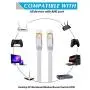 Cat 7 Ethernet Cable 25 ft, Network Cable for Xbox PS4, High Speed Internet Cord with Clips&Rj45 Snagless Connector Fast Computer Flat LAN Wire for Gaming, Switch, Modem, Router, Coupler, White Cat 7 Ethernet Cable 25 ft, Network Cable for Xbox PS4, High Speed Internet Cord with Clips&Rj45 Snagless Connector Fast Computer Flat LAN Wire for Gaming, Switch, Modem, Router, Coupler, White
