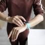 IEOVIEE [Pack 5] Compatible for Apple Watch Bands 38mm 42mm women men, Soft Silicone Strap Compatible with iWatch bands Series 6 5 4 3 2 1 & SE (Rose Gold/Pink/Wine red/Gray/Baby Blue, 38mm/40mm-S/M)