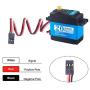 Smraza 20KG Digital Servo Motor Full Metal Gear Steering Gear with 20kg High Torque Waterproof for RC Robot Arm Car Boat Model DIY DS3218, Control Angle 270°