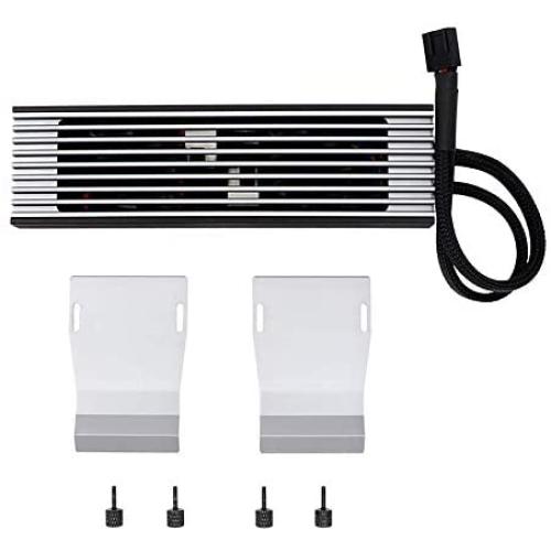 PWM Temperature Control Overclock NVME NGFF M2 2280 10000 RPM SSD Chip Heatsink Turbine Fan Radiator Desktop Mute SSD Cooling Fan for Intel Optane Persistent Memory PWM Temperature Control Overclock NVME NGFF M2 2280 10000 RPM SSD Chip Heatsink Turbine Fan Radiator Desktop Mute SSD Cooling Fan for Intel Optane Persistent Memory