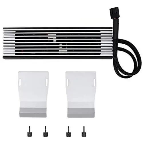 PWM Temperature Control Overclock NVME NGFF M2 2280 10000 RPM SSD Chip Heatsink Turbine Fan Radiator Desktop Mute SSD Cooling Fan for Intel Optane Persistent Memory PWM Temperature Control Overclock NVME NGFF M2 2280 10000 RPM SSD Chip Heatsink Turbine Fan Radiator Desktop Mute SSD Cooling Fan for Intel Optane Persistent Memory