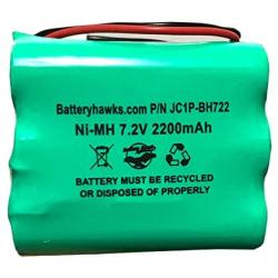 2GIG-BATT1 228844 6MR2000AAY4Z 7.2v 2200mAh Ni-MH Battery Pack for Alarm System 6MR1600AAY4Z Corun GoControl