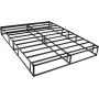 Amazon Basics Mattress Foundation / Smart Box Spring for King Size Bed, Tool-Free Easy Assembly - 9-Inch, King