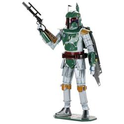Fascinations Metal Earth ICONX Star Wars Boba Fett 3D Metal Model Kit