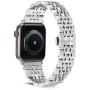 Shangpule Compatible for Apple Watch Band 38mm 42mm 40mm 44mm, Stainless Steel Metal Replacement Wrist Strap Compatible for Iwatch Series 6, Series 5, Series 4, Series 3, Series 2, Series 1
