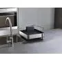 Joseph Joseph Stainless-Steel Extendable Dual Part Dish Rack Non-Scratch and Movable Cutlery Drainer and Drainage Spout, One-size, Gray Joseph Joseph Stainless-Steel Extendable Dual Part Dish Rack Non-Scratch and Movable Cutlery Drainer and Drainage Spout, One-size, Gray