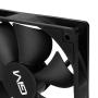 GIM KB-7 PWM Case Fan 120mm High Performance Cooling Quiet Fan, 4 Pin, 200-1800 RPM
