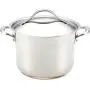 Anolon Nouvelle Stainless Steel Cookware Pots and Pans Set, 11 Piece Anolon Nouvelle Stainless Steel Cookware Pots and Pans Set, 11 Piece