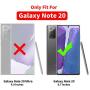 ANSIWEE Galaxy Note 20 6.7 Inch Case, Metal Ring Kickstand Work with Magnetic Car Mount Cover Reinforced Drop Protector Bumper Clear Hard Back Cases Designed for Samsung Galaxy Note 20 (Purple Blue)