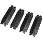 PETKAO Universal Adjustable Porcelain Steel Heat Plate Shield, Heat Tent, Flavorizer Bar, Burner Cover, Flame Tamer Heavy Duty Replacement for Gas Grill, Extends from 14'' up to 22'' L, 4PCS PETKAO Universal Adjustable Porcelain Steel Heat Plate Shield, Heat Tent, Flavorizer Bar, Burner Cover, Flame Tamer Heavy Duty Replacement for Gas Grill, Extends from 14'' up to 22'' L, 4PCS