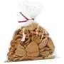 100 Pcs 8 in x 6 in Clear Flat Cello Cellophane Treat Bags Good for Bakery,Popcorn,Cookies, Candies,Dessert 1.4mil.Give Metallic Twist Ties!