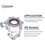 ECCPP Engine Oil Pump Fit for 1996-2000 for Toyota 4Runner Compatible with K334 Pump