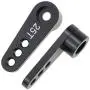 2pcs Metal 25T Steering Servo Arm Horn Parts M3 Threads for 1/8 1/10 RC Hobby Car/Boat Futaba HSP HPI Wltoys Himoto Redcat Traxxas Axial (Black) 2pcs Metal 25T Steering Servo Arm Horn Parts M3 Threads for 1/8 1/10 RC Hobby Car/Boat Futaba HSP HPI Wltoys Himoto Redcat Traxxas Axial (Black)