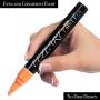 Paint Pens - 18 Vibrant Medium Tip Permanent Oil Based Markers for Rocks, Wood, Glass, Ceramic, Metal and More. Water Resistant, Quick Drying, Oil Painting Marker Pens