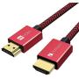 4K HDMI Cable 3.3 ft, iVANKY High Speed 18Gbps HDMI 2.0 Cable, 4K HDR, 3D, 2160P, 1080P, Ethernet - Braided HDMI Cord 32AWG, Audio Return(ARC) Compatible UHD TV, Blu-ray, PS4, PS3, PC, Projector,RED