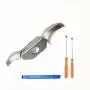 eLUUGIE Replacement Silver Bumpers Trigger+T8 T6 Screwdriver Repair Tool for Xbox One New Controller Elite Bumper Xbox one 3.5mm Repair Parts Xbox One Elite Controller Parts eLUUGIE Replacement Silver Bumpers Trigger+T8 T6 Screwdriver Repair Tool for Xbox One New Controller Elite Bumper Xbox one 3.5mm Repair Parts Xbox One Elite Controller Parts