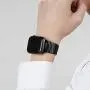 iiteeology Compatible with Apple Watch Band 40mm 38mm, Upgraded Version Solid Stainless Steel Band Business Replacement iWatch Strap for Apple Watch Series 6/5/4/3/2/1/SE - Black