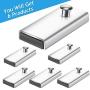 Magnetic Seam Guide Sewing Machine Seam Gauge Sewing Gauge Magnetic Guide MG1 for Most Sewing Machine Foot Parts Accessories (6 Pieces)