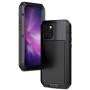 CarterLily iPhone 11 Pro Max Case, Full Body Shockproof Dustproof Waterproof Aluminum Alloy Metal Gorilla Glass Cover Case for Apple iPhone 11 Pro Max 6.5 inch (Black)