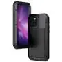 CarterLily iPhone 11 Pro Max Case, Full Body Shockproof Dustproof Waterproof Aluminum Alloy Metal Gorilla Glass Cover Case for Apple iPhone 11 Pro Max 6.5 inch (Black)