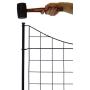 Zippity Outdoor Products WF29001 Garden Metal Fence, 5 Panels, Black