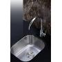 Ruvati 15 x 18 Inch Undermount 16 Gauge Stainless Steel Bar Prep Sink - RVM4110
