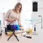 Wireless Microphone System,KIMAFUN 2.4G Wireless Lavalier Microphone with Lavalier Lapel Mics,Wireless Transmitter & Receiver for Computer,Speaker,Phone,Camera,Teaching and Public Speaking,G130