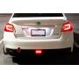 iJDMTOY Red Lens 3-In-1 LED Rear Fog Light Kit For 11-up Subaru Impreza WRX/STi, Functions as Tail Lamp, Brake Lamp, Backup Reverse Light (Includes Wire Harness & Mounting Bracket)