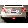iJDMTOY Red Lens 3-In-1 LED Rear Fog Light Kit For 11-up Subaru Impreza WRX/STi, Functions as Tail Lamp, Brake Lamp, Backup Reverse Light (Includes Wire Harness & Mounting Bracket)