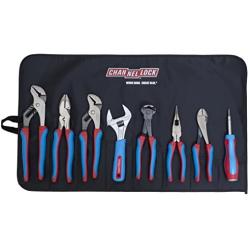 Channellock CBR-8A Code Blue Set with Tool Roll, 8-Piece