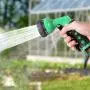 Garden Hose Nozzle, Heavy Duty Zinc Alloy - 8 Different Patterns Leak Free Sprayer - High Pressure Metal Body & Comfort Grip Front Trigger & Water Control Knob for Watering Lawns, Car/Pets Wash Garden Hose Nozzle, Heavy Duty Zinc Alloy - 8 Different Patterns Leak Free Sprayer - High Pressure Metal Body & Comfort Grip Front Trigger & Water Control Knob for Watering Lawns, Car/Pets Wash