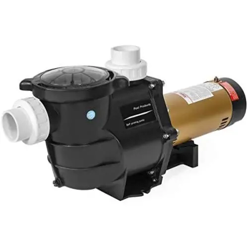 XtremepowerUS 75035-1 2 HP Self Prime in/Above Ground Swimming 2'' NPT Fitting ETL Pool Pump, Black