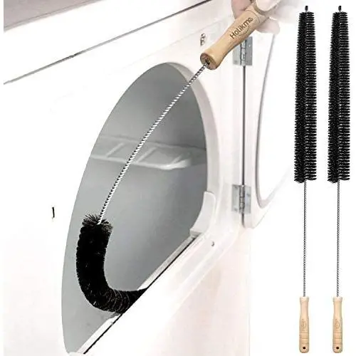 Holikme 2 Pack Dryer Vent Cleaner Kit Dryer Lint Brush Vent Trap Cleaner Long Flexible Refrigerator Coil Brush Holikme 2 Pack Dryer Vent Cleaner Kit Dryer Lint Brush Vent Trap Cleaner Long Flexible Refrigerator Coil Brush
