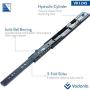 VADANIA 18 Inch Drawer Slides Ball Bearing Soft Closing, VK1245, Side Mount, 3 Folds Full Extension, Heavy Duty 100lb Load Capacity, 1 Pair (2-Pack)