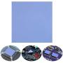 Thermal Pad,100x100x2.5mm 6W/m.k Thermal Conductivity,with Good efficient Heat Dissipation Performance,for Laptop Heatsink/CPU/GPU/SSD/IC/LED Cooler